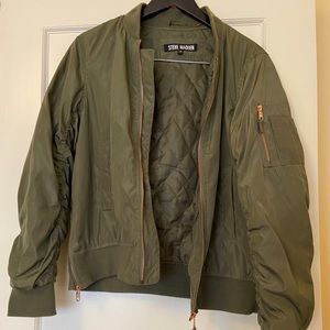 Steve Madden Bomber - Olive Green